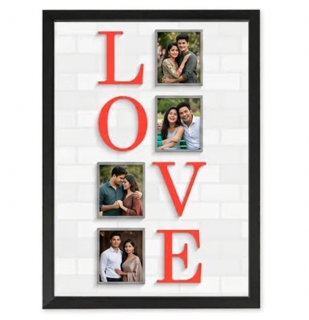 Love Frame - Customised Couple Gift