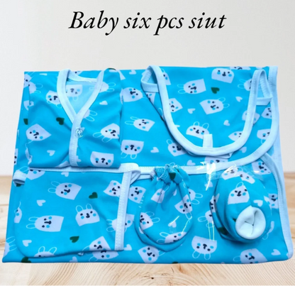 6 Pcs New Born Baby Gift Set