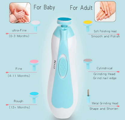 Electric Baby Nail Trimmer With Storage Case